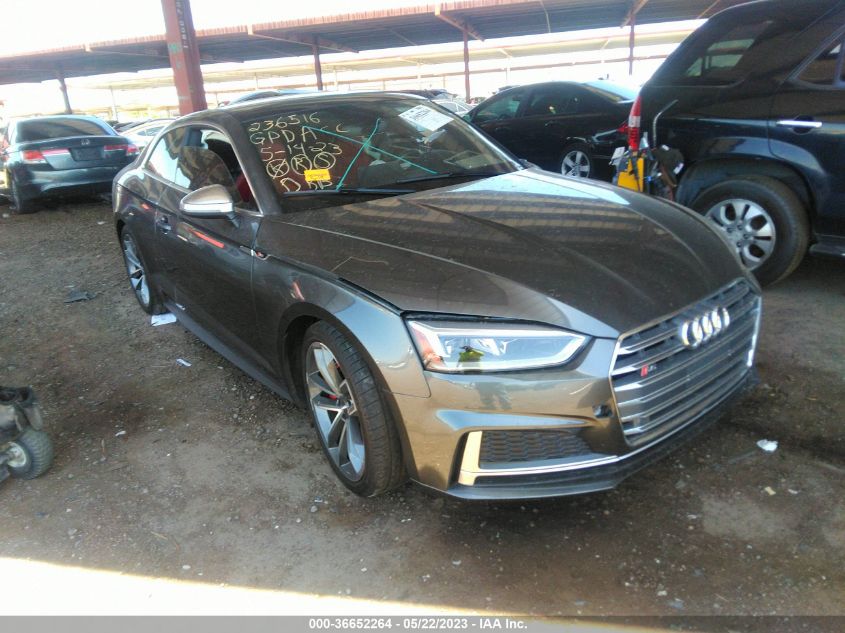 2018 AUDI S5 COUPE PREMIUM PLUS - WAUP4AF50JA002464