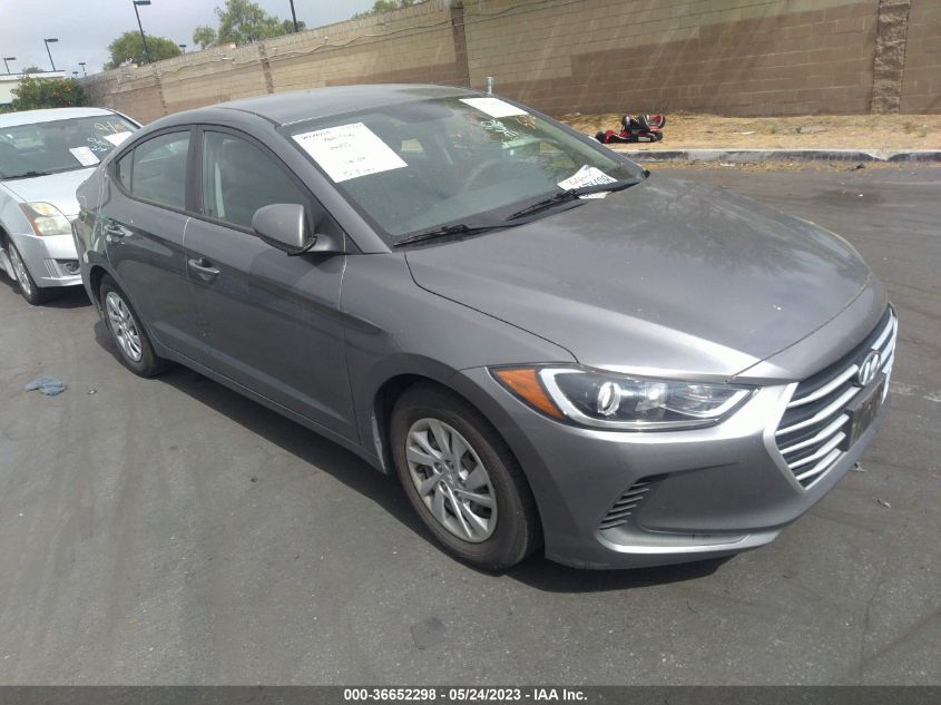 2018 HYUNDAI ELANTRA SE - 5NPD74LFXJH275156