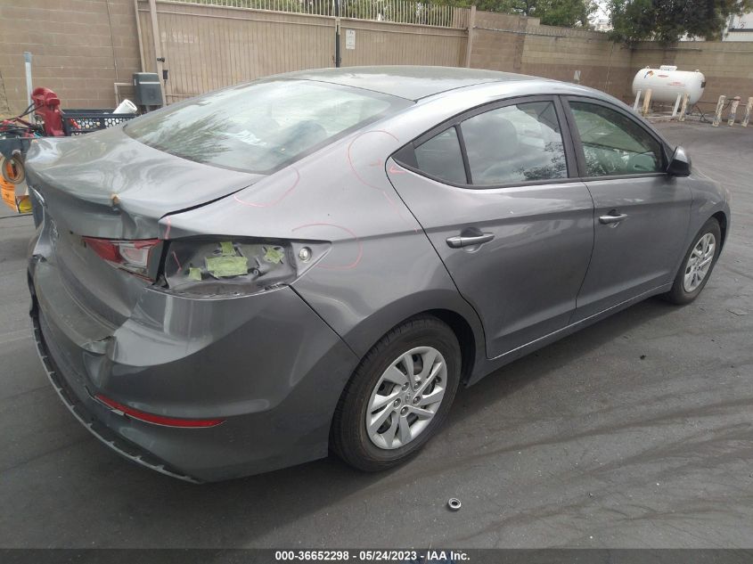 2018 HYUNDAI ELANTRA SE - 5NPD74LFXJH275156