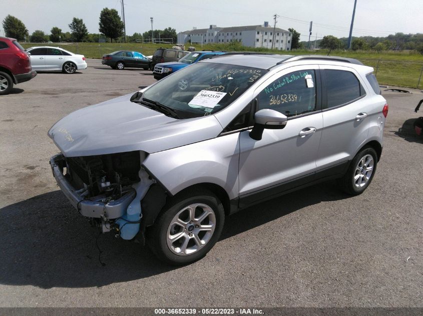 2019 FORD ECOSPORT SE - MAJ3S2GE0KC289585