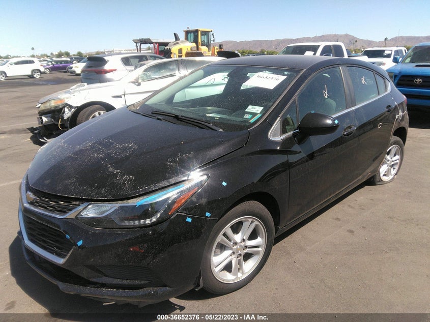 VIN 3G1BE6SM8JS628551 2018 CHEVROLET CRUZE LT