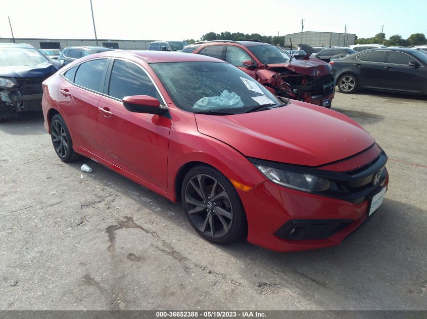 2019 HONDA CIVIC SEDAN SPORT - 2HGFC2F84KH593162