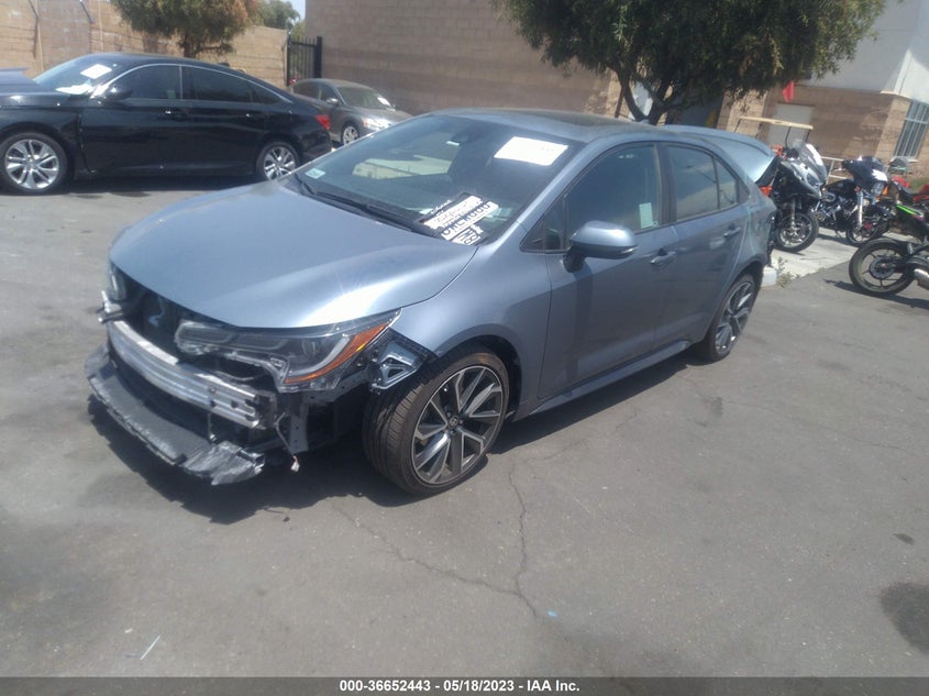 VIN 5YFP4MCE4MP080786 2021 TOYOTA COROLLA SE/APEX SE