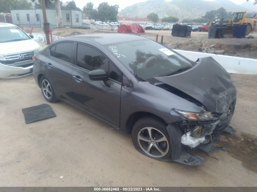 2015 HONDA CIVIC SEDAN SE - 2HGFB2F73FH542896