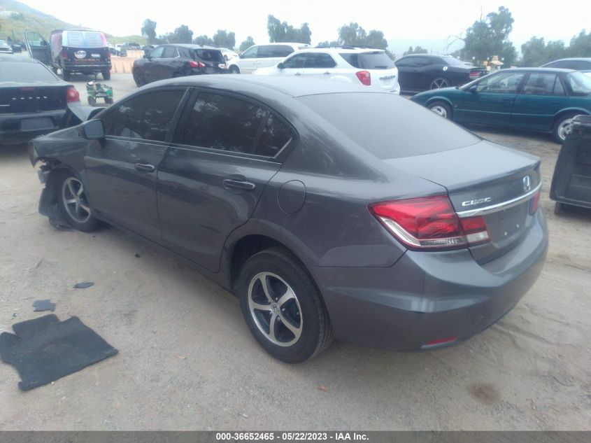 2015 HONDA CIVIC SEDAN SE - 2HGFB2F73FH542896