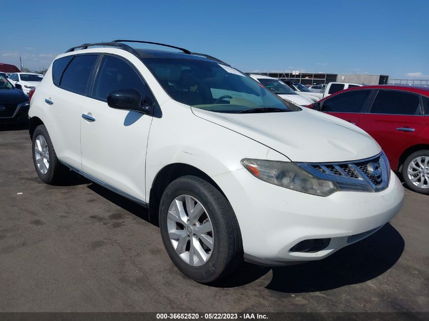 2014 NISSAN MURANO SL - JN8AZ1MU3EW412547