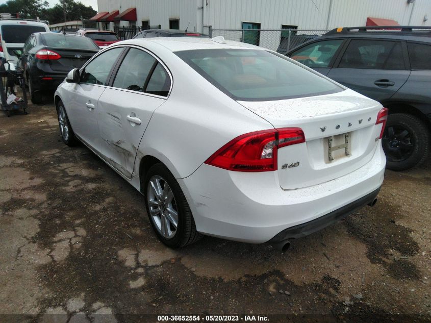 2013 VOLVO S60 T5 - YV1612FS5D2207628