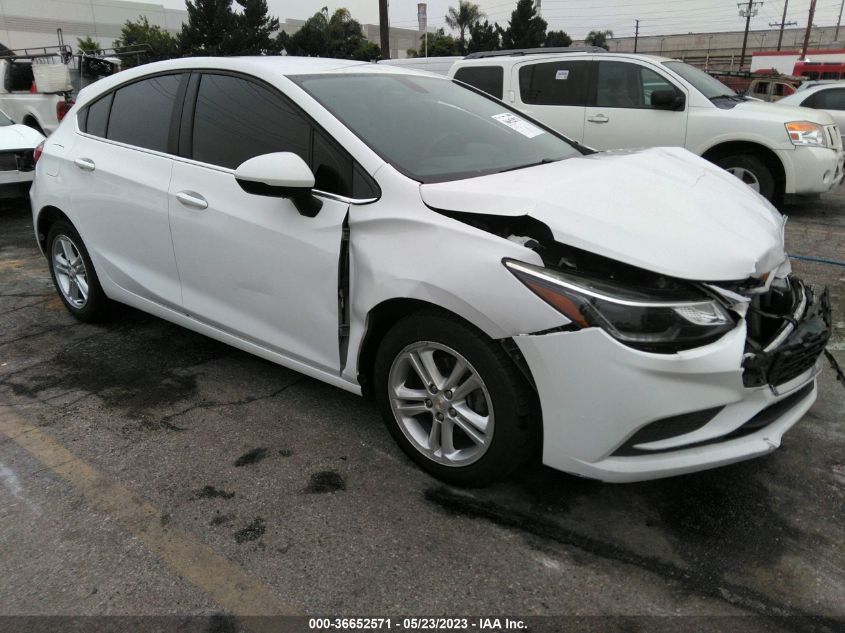 2018 CHEVROLET CRUZE LT - 3G1BE6SM6JS593072