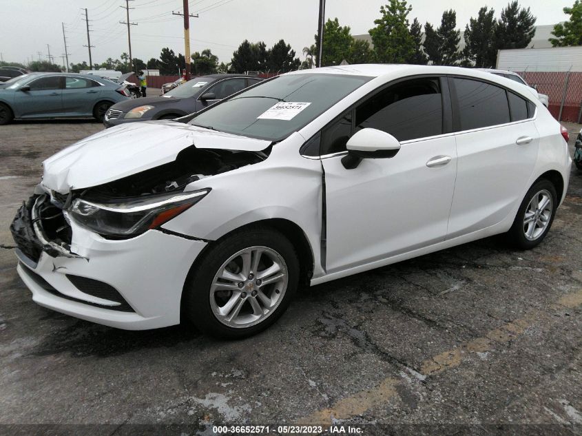 2018 CHEVROLET CRUZE LT - 3G1BE6SM6JS593072