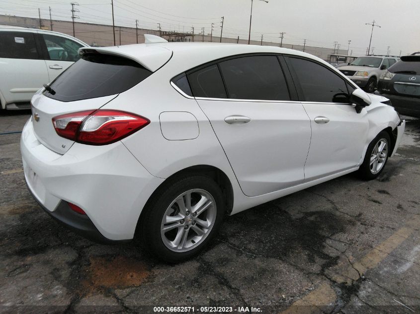 2018 CHEVROLET CRUZE LT - 3G1BE6SM6JS593072