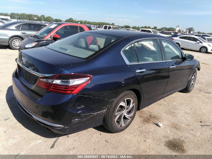 2017 HONDA ACCORD SEDAN LX - 1HGCR2F3XHA085078
