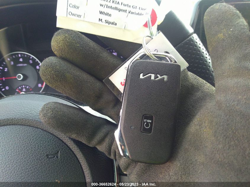 2022 KIA FORTE GT-LINE - 3KPF54ADXNE481801