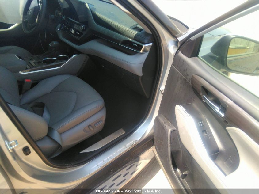 2022 TOYOTA HIGHLANDER HYBRID LIMITED - 5TDYARAH7NS512030