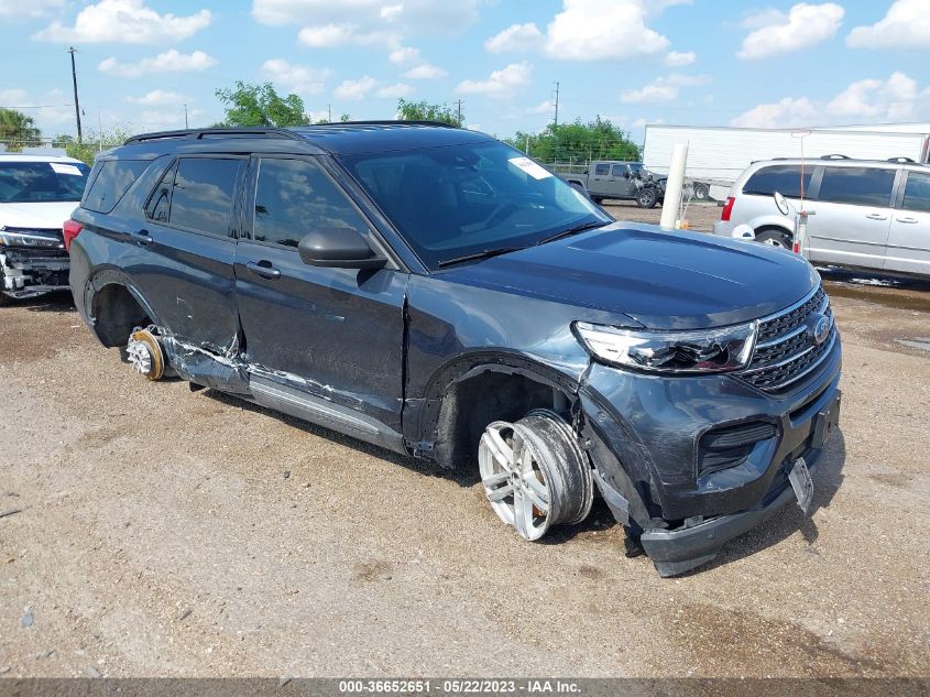 2022 FORD EXPLORER XLT - 1FMSK7DH7NGA35091
