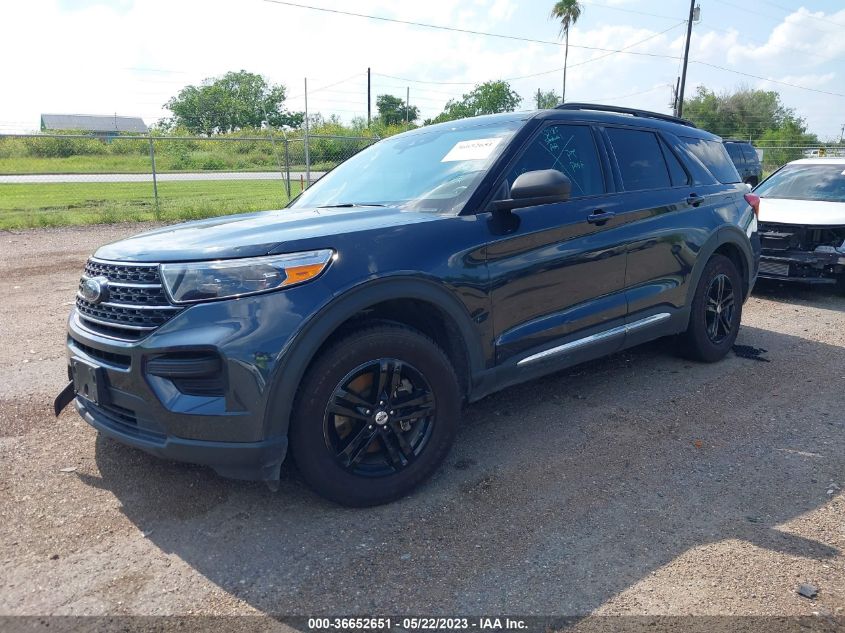 2022 FORD EXPLORER XLT - 1FMSK7DH7NGA35091