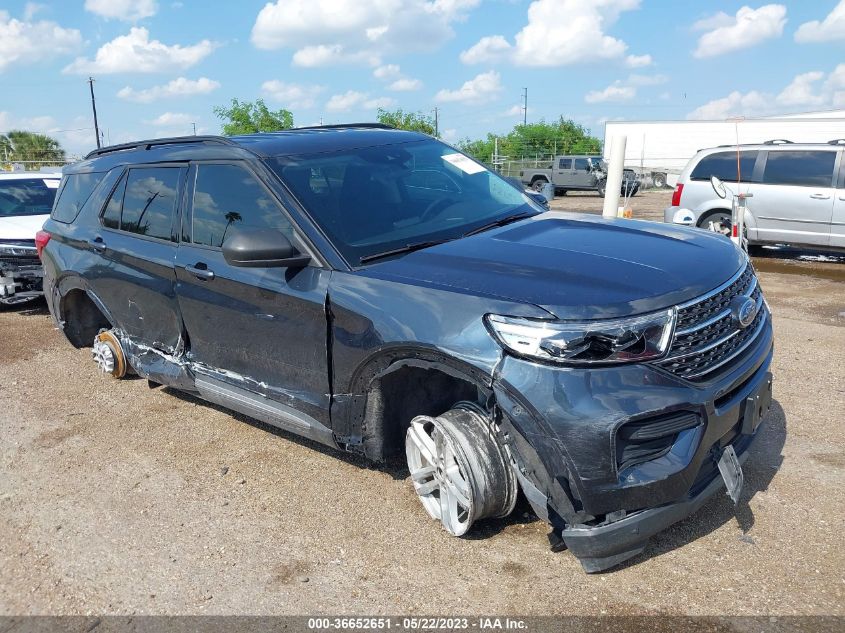 2022 FORD EXPLORER XLT - 1FMSK7DH7NGA35091