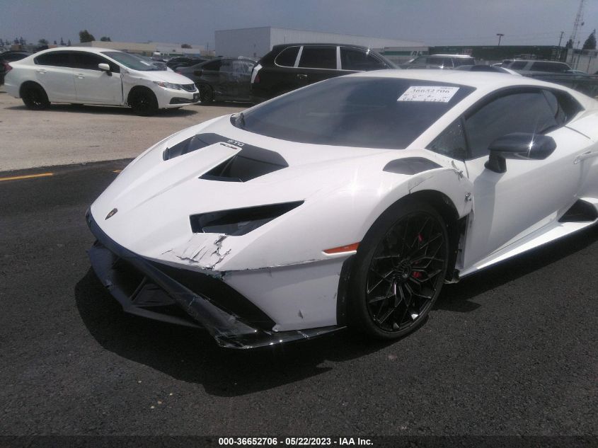 2022 LAMBORGHINI HURACAN STO ZHWUA6ZX3NLA18817