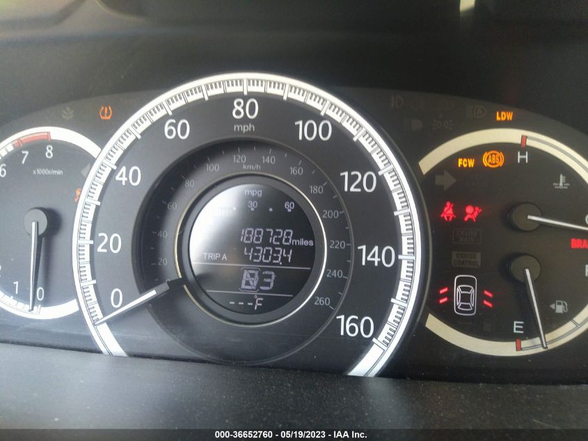 2013 HONDA ACCORD SDN EX-L - 1HGCR3F84DA046739