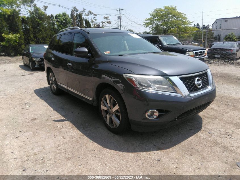 2013 NISSAN PATHFINDER PLATINUM - 5N1AR2MM9DC607582