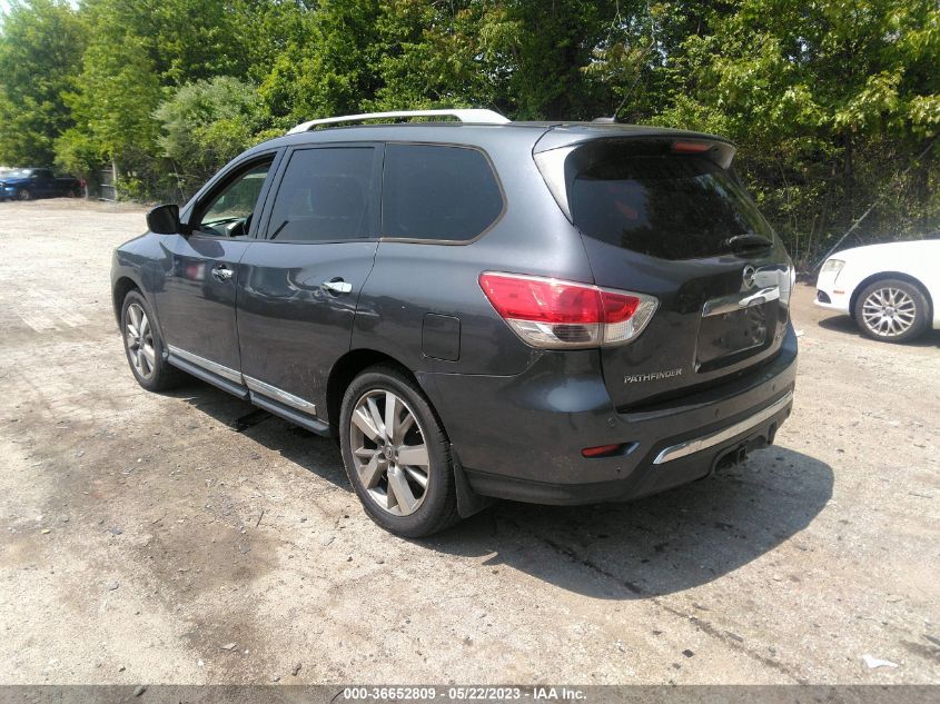 2013 NISSAN PATHFINDER PLATINUM - 5N1AR2MM9DC607582