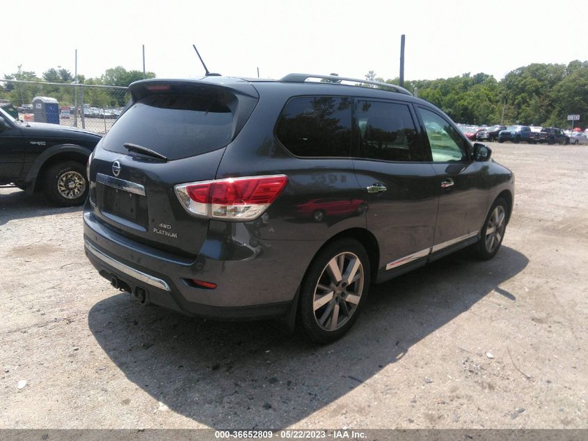 2013 NISSAN PATHFINDER PLATINUM - 5N1AR2MM9DC607582