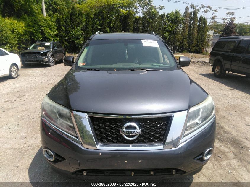 2013 NISSAN PATHFINDER PLATINUM - 5N1AR2MM9DC607582