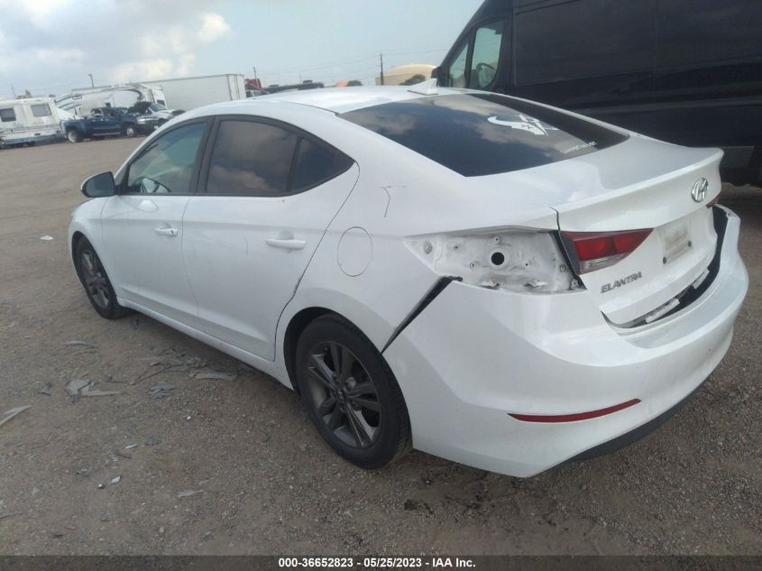 2018 HYUNDAI ELANTRA SEL - 5NPD84LF6JH214657