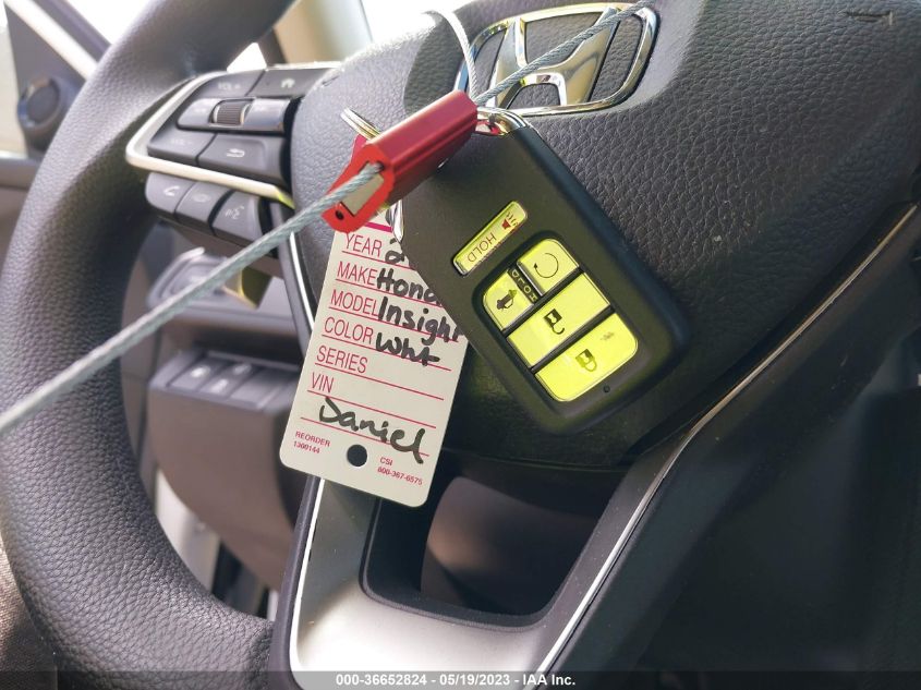 2021 HONDA INSIGHT EX 19XZE4F56ME001931