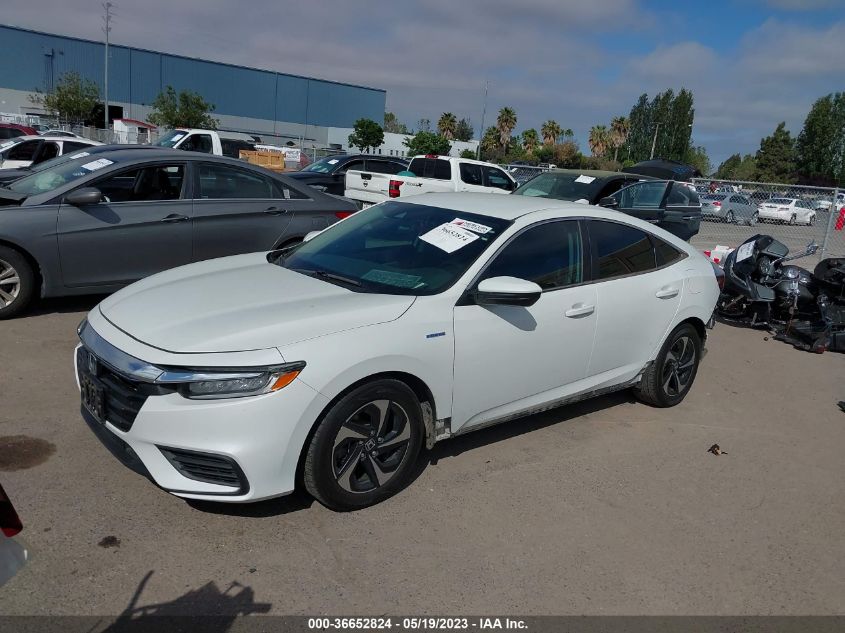 2021 HONDA INSIGHT EX 19XZE4F56ME001931