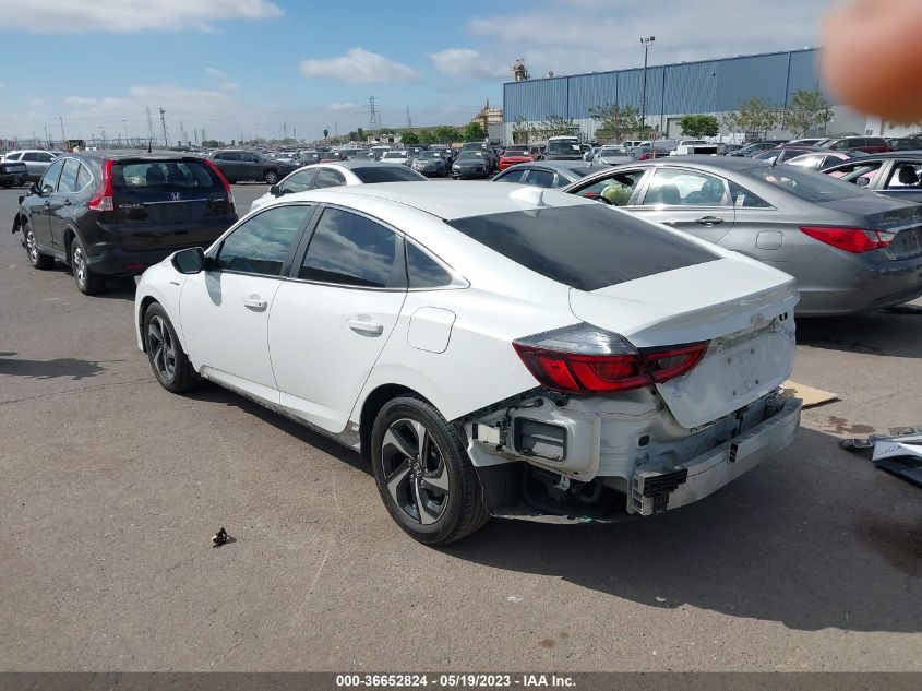 2021 HONDA INSIGHT EX 19XZE4F56ME001931