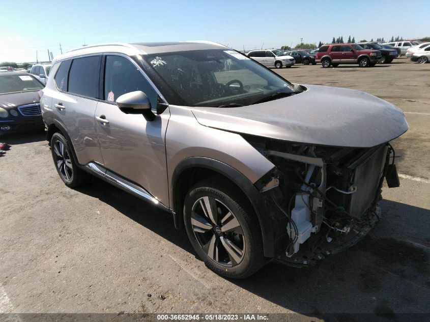 2021 NISSAN ROGUE PLATINUM - JN8AT3DC9MW107234