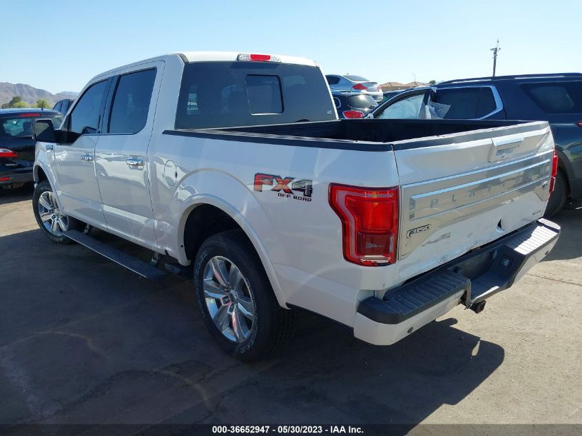 2016 FORD F-150 XLT/XL/LARIAT/PLATINUM - 1FTEW1EF2GFA14268