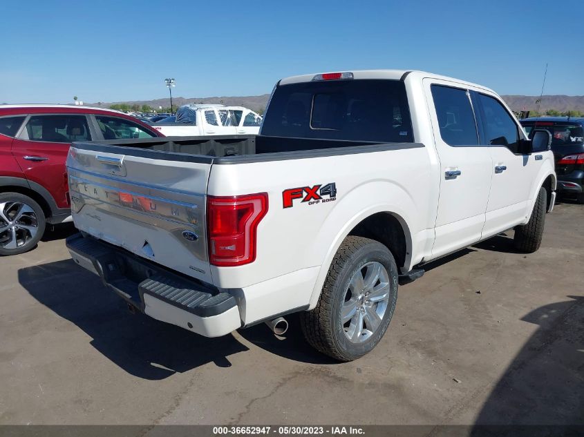 2016 FORD F-150 XLT/XL/LARIAT/PLATINUM - 1FTEW1EF2GFA14268