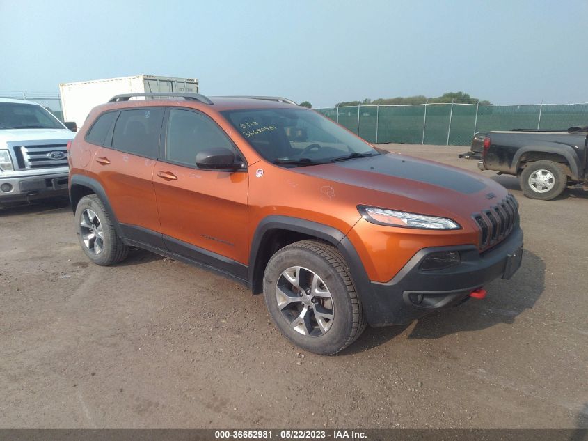 2016 JEEP CHEROKEE TRAILHAWK - 1C4PJMBSXGW112880