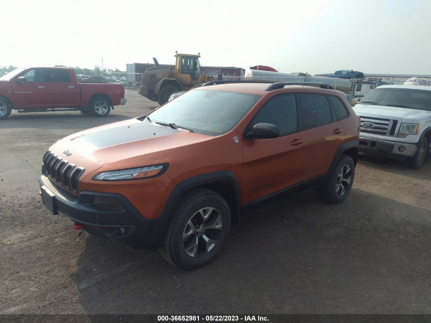 2016 JEEP CHEROKEE TRAILHAWK - 1C4PJMBSXGW112880