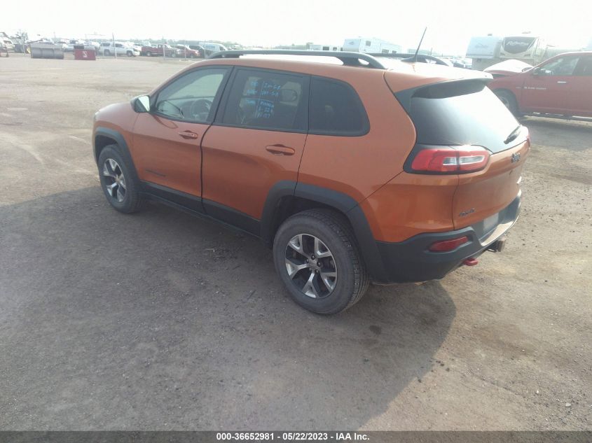 2016 JEEP CHEROKEE TRAILHAWK - 1C4PJMBSXGW112880