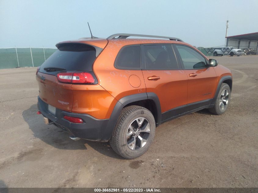 2016 JEEP CHEROKEE TRAILHAWK - 1C4PJMBSXGW112880