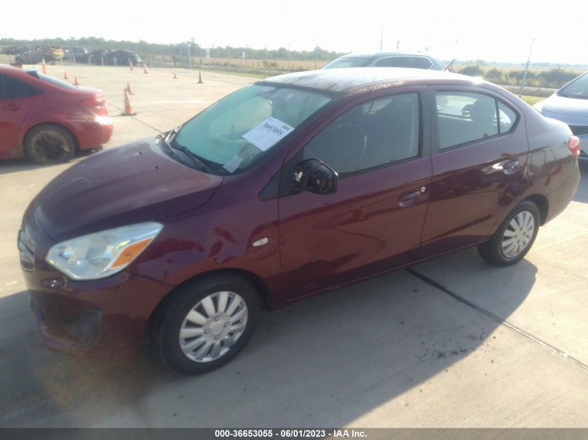 2017 MITSUBISHI MIRAGE G4 ES - ML32F3FJ4HHF05034
