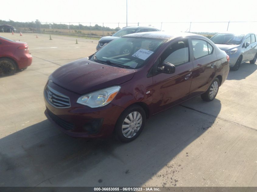 2017 MITSUBISHI MIRAGE G4 ES - ML32F3FJ4HHF05034