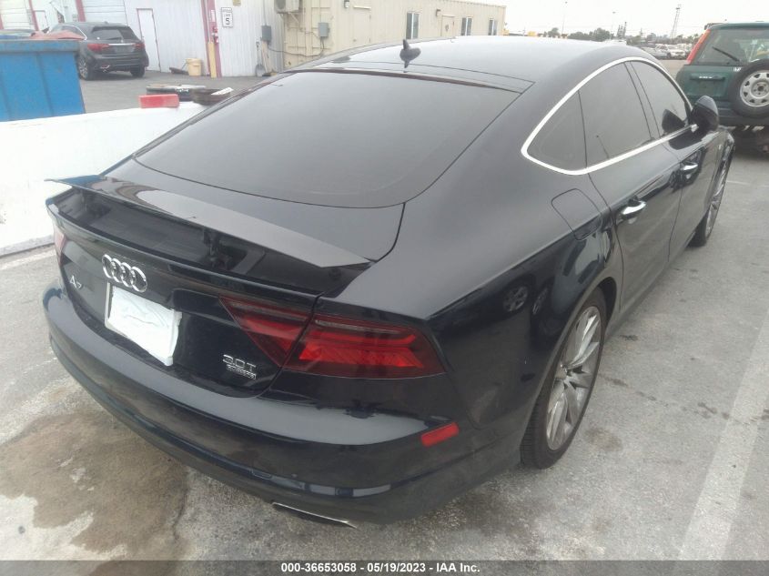 2016 AUDI A7 3.0 PREMIUM PLUS - WAUWGAFC3GN007077
