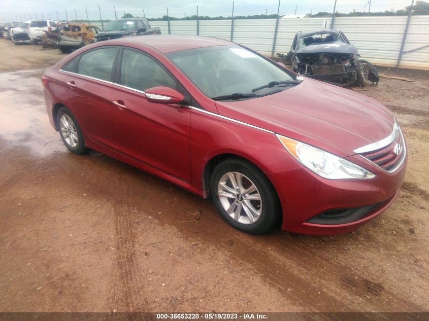 2014 HYUNDAI SONATA GLS - 5NPEB4AC6EH852427