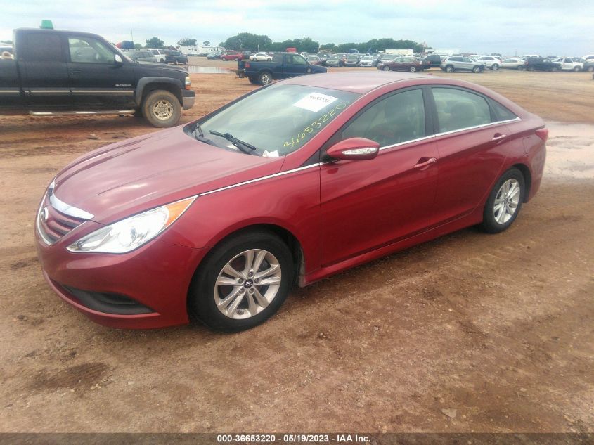 2014 HYUNDAI SONATA GLS - 5NPEB4AC6EH852427