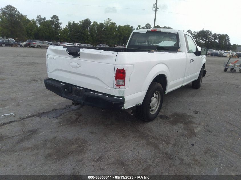 2016 FORD F-150 XL/XLT - 1FTMF1C8XGKD13823