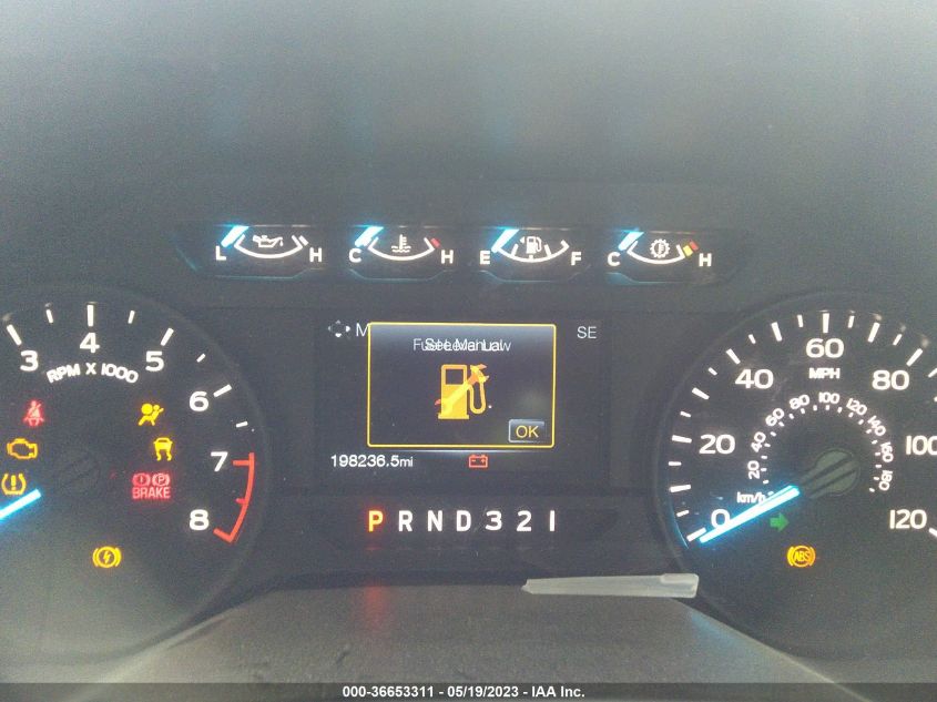 2016 FORD F-150 XL/XLT - 1FTMF1C8XGKD13823