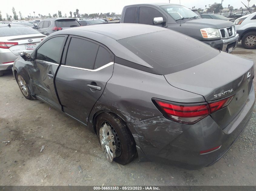 2020 NISSAN SENTRA S - 3N1AB8BV1LY284774