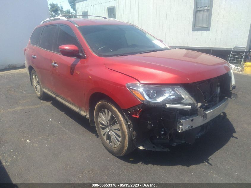 2017 NISSAN PATHFINDER S - 5N1DR2MN2HC627314