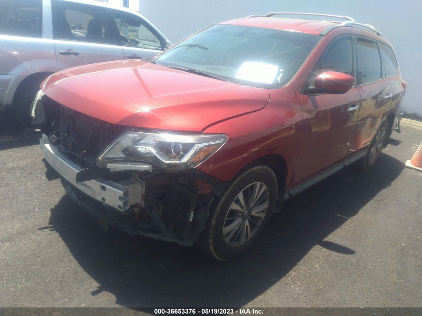 2017 NISSAN PATHFINDER S - 5N1DR2MN2HC627314
