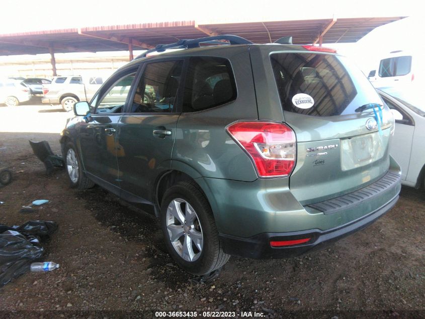 2016 SUBARU FORESTER 2.5I PREMIUM - JF2SJADC0GH530806