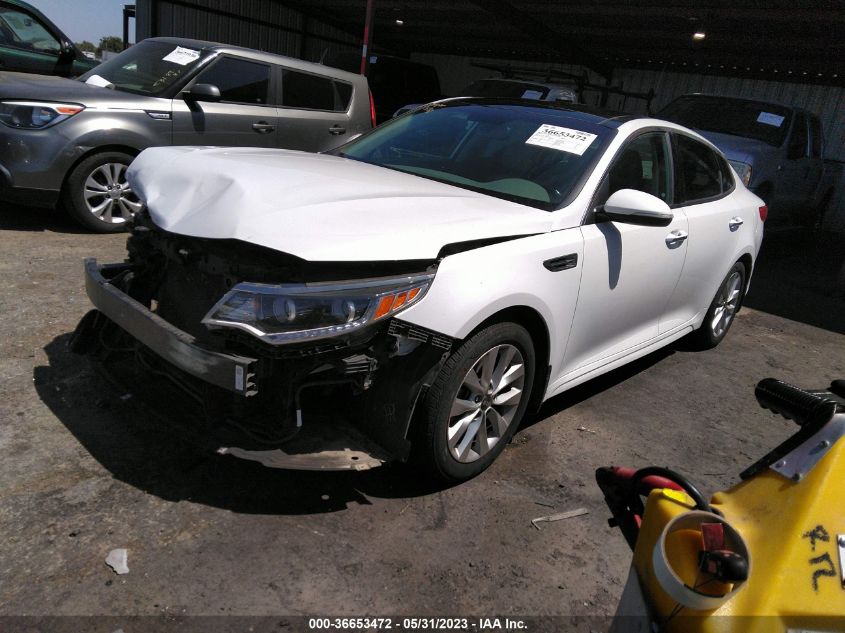 2016 KIA OPTIMA EX - 5XXGU4L37GG115641