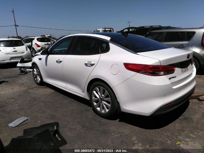 2016 KIA OPTIMA EX - 5XXGU4L37GG115641